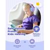 imageiClever BTH12 Kids Bluetooth HeadphonesColorful LED Lights Kids Headphones Wireless7485dBA Safe Volume85H PlaytimeFast ChargingBluetooth 52Over EarBuiltin Mic for iPadTabletAirplaneBluePurple