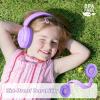 imageiClever BTH20 Active Noise Cancelling Headphones for Kids 60H Play TimeType C Fast Charging Safe Volume 80dBA Bluetooth54 AwardWinning Kids Headphones Wireless for iPad Tablet Airplane BluePurple