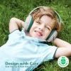 imageiClever BTH20 Active Noise Cancelling Headphones for Kids 60H Play TimeType C Fast Charging Safe Volume 80dBA Bluetooth54 AwardWinning Kids Headphones Wireless for iPad Tablet Airplane BlueWhite  Green