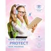 imageiClever Cat Ear Kids Bluetooth Headphones LED Lights Up 7485dBA Safe Volume Limited 50H PlaytimeBluetooth 52 USB C Kids Headphones Wireless for Travel iPad Tablet Meow Macaron Hot PinkPink