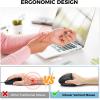 imageiClever Ergonomic Mouse 24G Wireless Vertical Mouse with 4 Adjustable DPI Silent Click 7 Buttons 3 Adjustable Tilt Rechargeable Mouse Jiggler for Laptop Desktop PC Computer Windows 81011Black