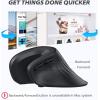 imageiClever Ergonomic Wireless Mouse TM209G 24G Vertical Ergonomic Optical Mouse with 3 Adjustable DPI 80012001600 Levels 6 Buttons for Laptop PC Desktop Computer Notebook