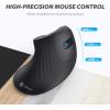 imageiClever Ergonomic Wireless Mouse TM209G 24G Vertical Ergonomic Optical Mouse with 3 Adjustable DPI 80012001600 Levels 6 Buttons for Laptop PC Desktop Computer Notebook