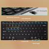 imageiClever Foldable Bluetooth Keyboard BK05S Folding Wireless Portable Keyboard Pair Up to 4 Devices USBC Rechargeable Slim and Compact for iPad Mac Laptop Smartphone Tablet PC