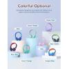 imageiClever Kids Bluetooth Headphones BTH02 93H Playtime Type C Fast Charging Bluetooth 54 Adjustable Kids Headphones Safe Volume 85 dBA Foldable Kids Wireless Headphones with MIC for iPad GreenPink