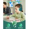 imageiClever Kids Headphones for School K12 85dBA Safe Volume Tangle Free 35mm Jack HD Stereo Swivel Foldable Kids Headphones with Cord for ClassroomStudentTabletsLaptop Bulk 5PackColorful