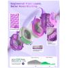 imageiClever Noise Cancelling Headphones for Kids Adults Bluetooth Ear Protection with 60H Play Time Safe Volume 80dBA Noise Reduction Headphones for Autism FireworksMonster Truck FOCUSPurple
