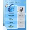 imageiClever Noise Cancelling Headphones for Kids SNR 29dB Safety Noise Reduction Ear Muffs for Autism Sensory ampampConcentration Aid Ear Hearing Protection for FireworksEventMonster TruckConcertRoyal Blue