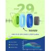 imageiClever Noise Cancelling Headphones for Kids SNR 29dB Safety Noise Reduction Ear Muffs for Autism Sensory ampampConcentration Aid Ear Hearing Protection for FireworksEventMonster TruckConcertGreenblue