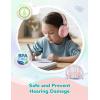 imageiClever Noise Cancelling Headphones for Kids SNR 29dB Safety Noise Reduction Ear Muffs for Autism Sensory ampampConcentration Aid Ear Hearing Protection for FireworksEventMonster TruckConcertPink