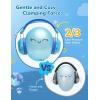 imageiClever Noise Cancelling Headphones for Kids SNR 29dB Safety Noise Reduction Ear Muffs for Autism Sensory ampampConcentration Aid Ear Hearing Protection for FireworksEventMonster TruckConcertRoyal Blue