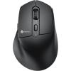 imageiClever MD360 Ergonomic Bluetooth Mouse with Mouse Jiggler Wireless Rechargeable Mouse for 3 Devices BT24G 4 DPI Settings Compatible with iPad Mac PC