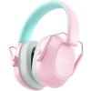 imageiClever Noise Cancelling Headphones for Kids SNR 29dB Safety Noise Reduction Ear Muffs for Autism Sensory ampampConcentration Aid Ear Hearing Protection for FireworksEventMonster TruckConcertPink