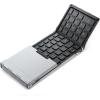imageiClever Portable Keyboard BK09 Foldable Bluetooth Keyboard with Number Pad for Travel and Business Trip USBC Rechargeable for Laptop iPad iPhone Sync up to 3 Devices