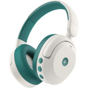 imageiClever BTH20 Active Noise Cancelling Headphones for Kids 60H Play TimeType C Fast Charging Safe Volume 80dBA Bluetooth54 AwardWinning Kids Headphones Wireless for iPad Tablet Airplane BlueWhite  Green