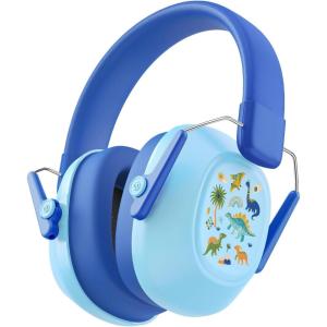 imageiClever Noise Cancelling Headphones for Kids SNR 29dB Safety Noise Reduction Ear Muffs for Autism Sensory ampampConcentration Aid Ear Hearing Protection for FireworksEventMonster TruckConcertQuest Blue