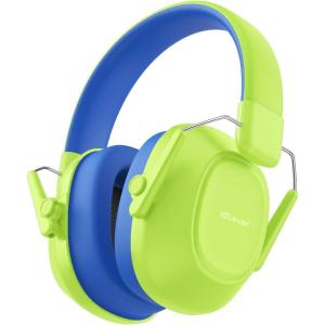 imageiClever Noise Cancelling Headphones for Kids SNR 29dB Safety Noise Reduction Ear Muffs for Autism Sensory ampampConcentration Aid Ear Hearing Protection for FireworksEventMonster TruckConcertGreenblue