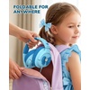 image:imageiClever C371 Kids Headphones with Cord 85dBA Safe Sound OverEar Foldable Headphones for Kids 35mm Jack Boys Girls Toddlers Headphones for School Travel Chromebook Tablet iPad Powder BlueBlue Powder
