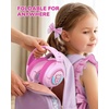 image:imageiClever C371 Kids Headphones with Cord 85dBA Safe Sound OverEar Foldable Headphones for Kids 35mm Jack Boys Girls Toddlers Headphones for School Travel Chromebook Tablet iPad Powder BlueMacaron Pink
