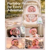 image:imageiClever Baby Headphones for Noise Protection for 336 Months NRR 18dB  15 Adjustable AntiSlip Headband Washable Baby Ear Muffs Noise Protection for FireworksAirplaneSport Event Focus EM03Pink