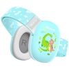image:imageiClever Baby Headphones for Noise Protection for 336 Months NRR 18dB  15 Adjustable AntiSlip Headband Washable Baby Ear Muffs Noise Protection for FireworksAirplaneSport Event Focus EM03Blue