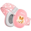 image:imageiClever Baby Headphones for Noise Protection for 336 Months NRR 18dB  15 Adjustable AntiSlip Headband Washable Baby Ear Muffs Noise Protection for FireworksAirplaneSport Event Focus EM03Pink