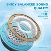 image:imageiClever BTH22 Kids Bluetooth Headphones 60H Play Time 7485 dBA Safe Volume Bluetooth 54 USB C Over Ear Kids Headphones Wireless with Mic AUX Cord for iPadTabletTravelSchool MagentaBlackBlue