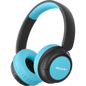 image:imageiClever BTH22 Kids Bluetooth Headphones 60H Play Time 7485 dBA Safe Volume Bluetooth 54 USB C Over Ear Kids Headphones Wireless with Mic AUX Cord for iPadTabletTravelSchool MagentaBlackBlue